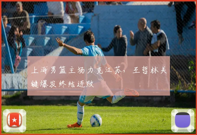 上海男篮主场力克江苏,王哲林关键爆发终结连败